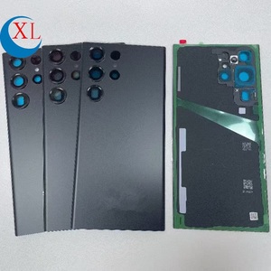 Nhà Máy Trực Tiếp Cửa Trở Lại Glass Bìa Đối Với <span class=keywords><strong>Samsung</strong></span> S25 Siêu S24 Siêu S25 Cộng Với Điện Thoại Nhà Ở Glass Với Máy Ảnh Ống Kính Khung - Product Image 2