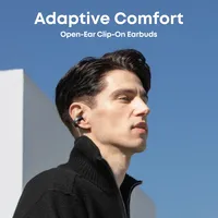 Écouteurs TWS Anker SoundCore AeroClip Open-Ear sans réduction de bruit avec clip d'adaptation confortable