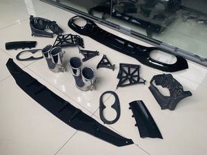 Difusor trasero de venta directa de fábrica con punta de escape para Mercedes Benz A45s AMG Sedan A CLASS W177 - Product Image 3