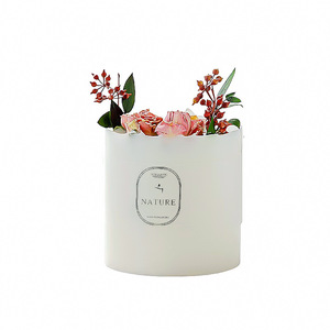 Coffret Cadeau Bougie Aromathérapie Faite Main 100% Biologique Végane Style Forêt avec Ornement Fleur Éternelle – Cadeau Compagnon Saint-Valentin - Product Image 5