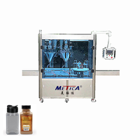 Machine de remplissage et de bouchage automatique de bouteilles de poudre d'épices et de poivre, prix d'usine, application alimentaire