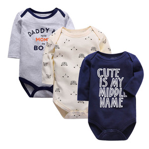 All'ingrosso body per <span class=keywords><strong>neonati</strong></span> a manica lunga con stampa pigiama per bambini primavera e autunno tuta girocollo per <span class=keywords><strong>neonati</strong></span> - Product Image 1