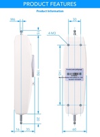 SUNDOO Original SN-200 Dinamometer Digital Genggam Pengukur Gaya Tarik-Tekan untuk Uji Tarik untuk Pengukuran Gaya Tinggi Instrumen