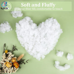 クリスマスツリーカバー装飾とウィンタークラフトディスプレイ用の高品質人工ポリエステル雪ふわふわ繊維 - Product Image 3