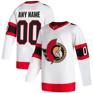 Sudadera con Capucha de los Ottawa Senators de la NHL, Uniforme de Entrenamiento Bordado con Rayas para Hombre, en Stock - Product Image 3