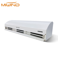 Miwind OEM Cortina de Aire con Turbina de Flujo Cruzado, Motor de CA, Compresor Sanyo, Lámina Galvanizada, Montaje en Pared/Ventana, Control por Sensor
