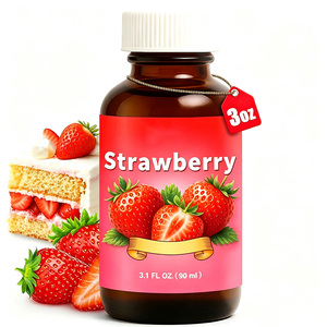Essence de parfum fraise riche et fruité <span class=keywords><strong>pour</strong></span> la fabrication de bougies, les fondants de cire, les savons, la pâtisserie et les desserts DIY - Product Image 1