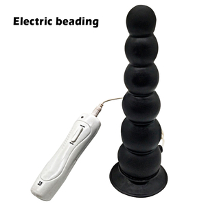 Dildo gonflable en silicone avec 6 billes, pompe à ballon, jouet pour lavement <span class=keywords><strong>anal</strong></span>, jouets sexuels pour adultes pour hommes - Product Image 4
