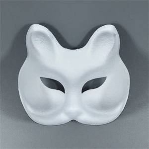หน้ากากแมวเยื่อหุ้มปากสำหรับเด็กทำมือ DIY - Product Image 6