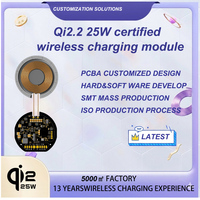 Module de charge sans fil Qi Qi2.2, personnalisation, fabricant de circuits imprimés électroniques, charge sans fil OEM ODM