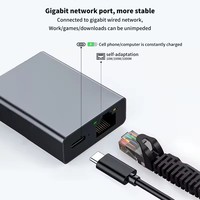 Adaptador de Red Micro-USB a Ethernet, Adaptador de Tarjeta de Red de 100M para Fire TV Stick 4K, Conmutador Ethernet, Router a Adaptador RJ45