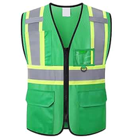 Chaleco de Seguridad Personalizable, Impermeable, Antiestático, Talla Grande, Reflectante, Duradero, de Secado Rápido, Ligero y Transpirable