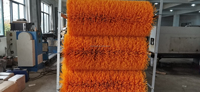 Brosse à rouleau à spirale, pour mélange de fils et de câbles