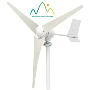 Groothandelsprijs Off Grid Zonne-Energiesysteem 1000W 1200W Windturbinegenerator 5000 Met Wind-En Zonne-Energie Zonne-Energie Zonne-Energie