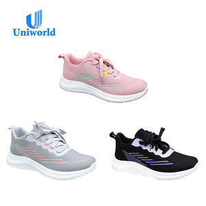 Uniworld Vietnam fábrica alta calidad transpirable <span class=keywords><strong>Mujer</strong></span> correr recomendar moda tendencia <span class=keywords><strong>zapatillas</strong></span> moldeado por inyección zapatos - Product Image 1