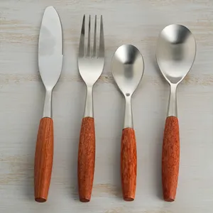 supplier stainless steel children's cutlery set hot sale gold cutlery stainless steel set knife eco cutlery set