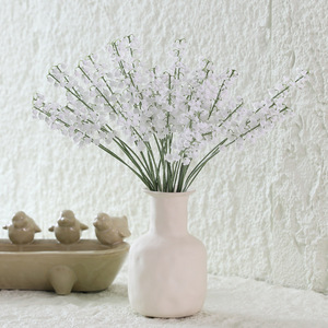 ดอกไม้ประดิษฐ์ยางนิ่มลายดอกไม้แบบใหม่ ทำด้วยมือ รุ่น Convallaria Majalis สำหรับตกแต่งบ้าน วันแม่ วันคริสต์มาส - Product Image 6