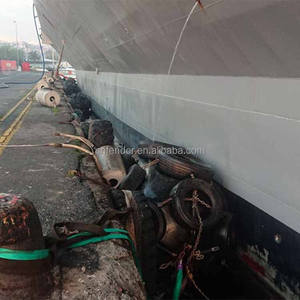 CE/ISO9001 sertifikalı tam boy Yokohama gemi Berthing/palamar için hortum ile şişme doğal kauçuk çamurluk - Product Image 6
