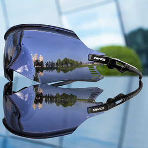 Kapvoe Cycling Glasses <b>Full</b> Rim Spherical Lens Polycarbonate Anti <b>Slip</b> UV Protection For Men Outdoor Sports Goggles - Product Image 5