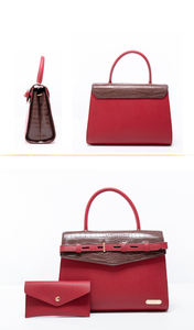 QAZA Jiali Personalização Nova Alta Capacidade Designer Totes bag Bolsa De Couro De Moda - Product Image 6