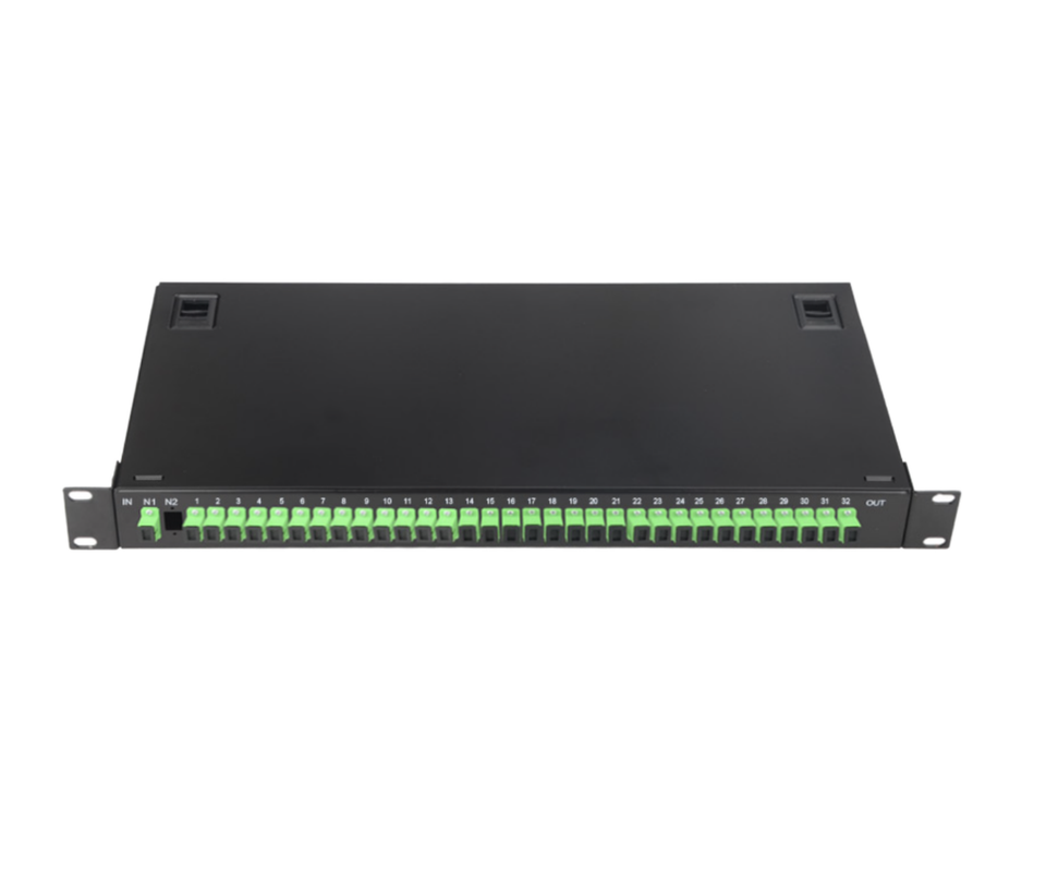 Rack-mounted 1U 19'' Fiber Patch Panel 12F 24F 48F SC LC UPC APC Pull ...