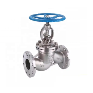 Vanne à soupape à bride en acier inoxydable DN100 DN150 PN16 PN25 PN40 CF8 PN25 DN65 - Product Image 1