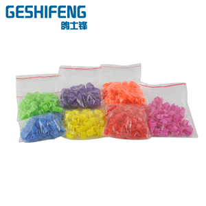 8mm <span class=keywords><strong>10mm</strong></span> 12mm 14mm זול פלסטיק ציפור קליפ להקות ציפור תוכי מירוץ יונת טבעות טבעות - Product Image 3