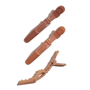 Pinces de coiffure professionnelles en caoutchouc alligator antidérapantes avec emballage PVC - Product Image 6