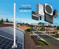 Antenne omnidirectionnelle en fibre de verre LoRaWAN à gain élevé 3 5.8 dBi 8 11 12 dBi 868 MHz 915 MHz 433 MHz