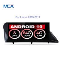 MCX Android 10.0 10.25 ''Radio Auto Stéréo Multimédia Vidéo Système de Carte avec Navigation GPS pour Lexus RX 270 2012-2013