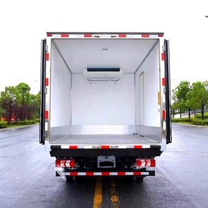 China Isuzu 100P 5Ton Refrigerated Truck Ice cream and Cold <b>Refrigerator</b> Transport Truck for Sale - Product Image 4