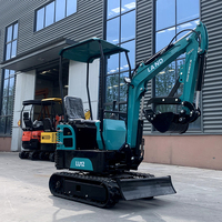 Mini pelle universelle terrestre 1.2 tonnes fournisseur sur chenilles EPA Euro5 kubota pelle à moteur gratuite après vente prix des machines agricoles