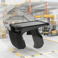 Lecteur de bureau Portable Writer Handheld UHF RFID 2D Barcode Scanner avec CPU Stock Product Data Terminal