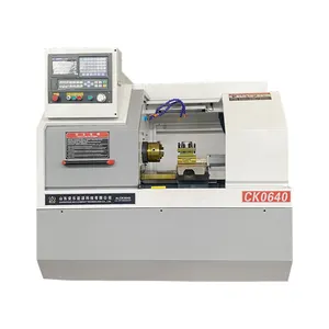 Factory price Manufacturer Supplier mini metal cnc lathe CK0640 small cnc lathe with bar feeder