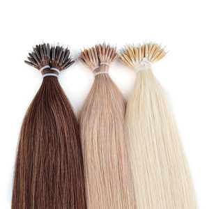 Nouvelles extensions de cheveux humains à double trame Nano Ring 2026, 100 % naturels non traités, Remy pré-collés, cheveux raides européens, micro-anneaux - Product Image 1