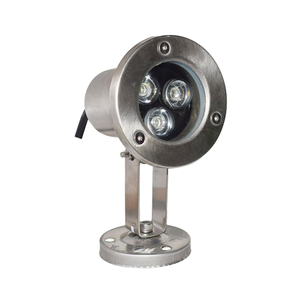 ขาตั้งไฟน้ำพุสแตนเลสปรับมุมได้ ไฟ LED ใต้น้ำแบบจุ่มได้ สำหรับตกแต่งบ่อและภูมิทัศน์ - Product Image 2