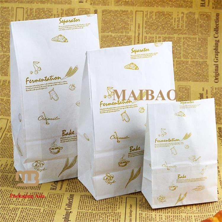 White Kraft Shopping Bags