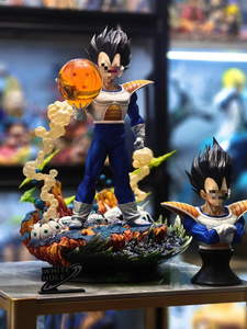Figura de Dragon Ball Z |   Recastado de Resina |   Armadura de Hombro <span class=keywords><strong>Vegeta</strong></span> |   Figuras de acción en 2 versiones - Product Image 2