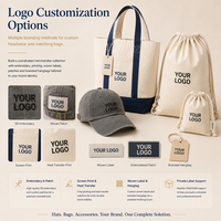 Casquette de baseball personnalisée avec logo pour événements sportifs et sac fourre-tout en toile assorti – Solutions cadeaux complètes pour le golf et les tournois