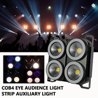 Éclairage de scène LED 350W blanc chaud/froid, projecteur COB avec contrôle DMX512 et angle de faisceau de 60° pour DJ/discothèque/fête/concert