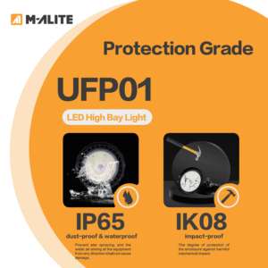 Projecteur Industriel UFO pour Grandes Hautesurs 100W/150W/200W Série IP67 Étanche en Aluminium Moulé Sous Pression Blanc Neutre 4100K Garantie 3 Ans - Product Image 4