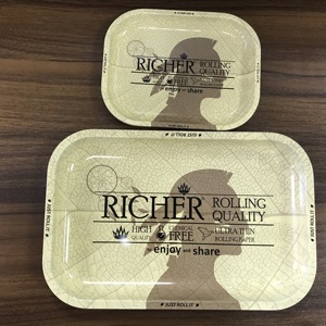 Multi-color Smoking Set <b>Rolling</b> Paper with Filter Tips Zinc Alloy Grinder Metal Tray Gift <b>Box</b> Smoking Accessories - Product Image 5