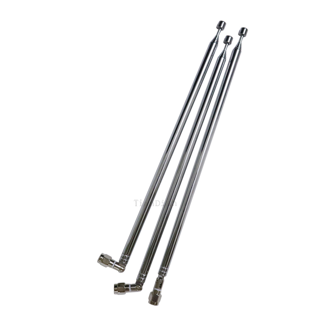 Wholesale 1.2m Stainless Steel 7 Sections Telescopic FM Radio Whip Antenna