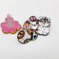 Badge et emblème personnalisés en métal de zinc moulé avec placage par peinture pour la publicité et les cadeaux de fêtes