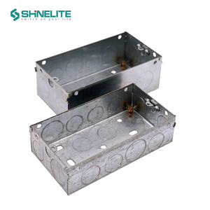 2025 shinelite chống cháy 1 + 1 điện mạ kẽm kim loại thép chuyển đổi hộp - Product Image 2