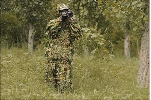 Vêtements de chasse Sturdyarmor 3D Leaf Camo <span class=keywords><strong>Sniper</strong></span>, polyester durable, respirant, léger, séchage rapide, équipement de plein air, taille unique - Product Image 6