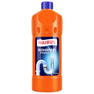 Haibus Rohrfrei Power Gel 1000ml Déboucheur rapide pour tuyaux et canalisations - Product Image 1