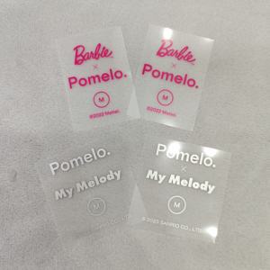 Camisetas sin etiqueta Logotipo de prensa de calor Transferencia de calor Etiqueta de cuidado de lavado para ropa - Product Image 5