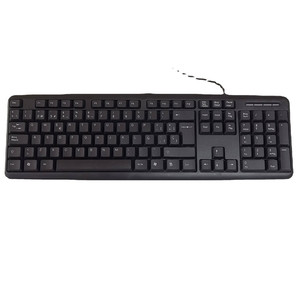 Usb <b>Keyboard</b> Full Size 104 Keys <b>Wired</b> Membrane Plastic Office Student Use - Product Image 3