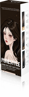 PURESTYLE Crème à base de plantes sans ammoniaque Ensemble de teinture capillaire semi-permanente pour hommes et femmes Poudre liquide verte pour les soins capillaires à domicile